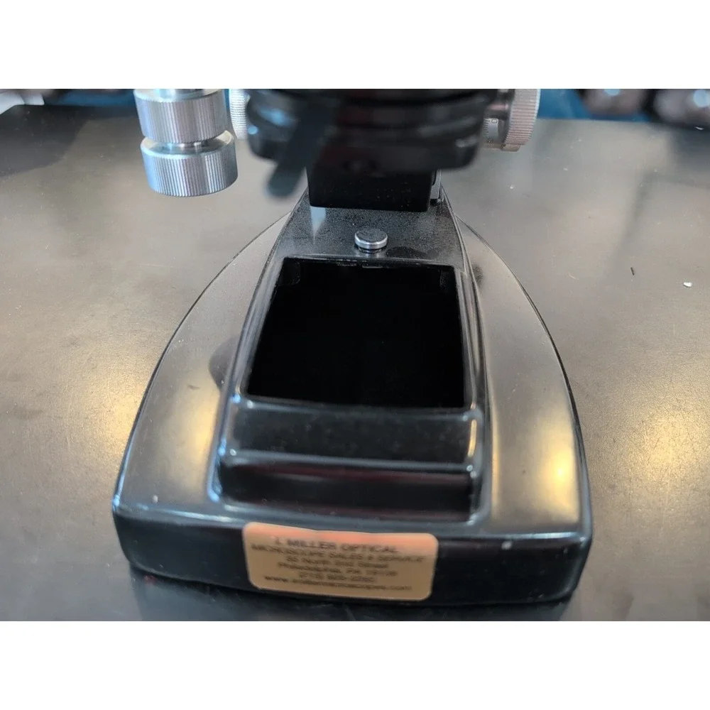 Bausch & Lomb Microscope Black With Objectives